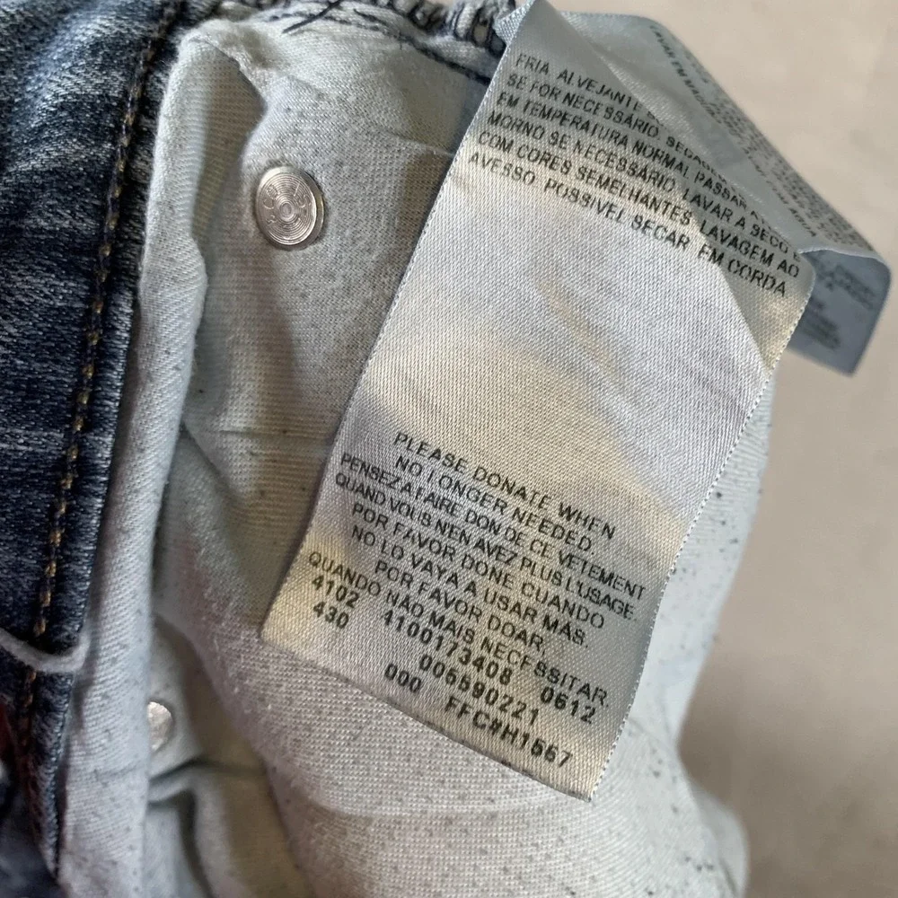 VTG Levis 559 Jeans Mens 38x30 Blue Relaxed Straight Fit Stretch Denim Mid Wash‎